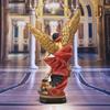 St. Michael Archangel Slaying Demon Figurine Resin Ornament Home Office Desk Bedroom Decoration Gift Statue Sculpture