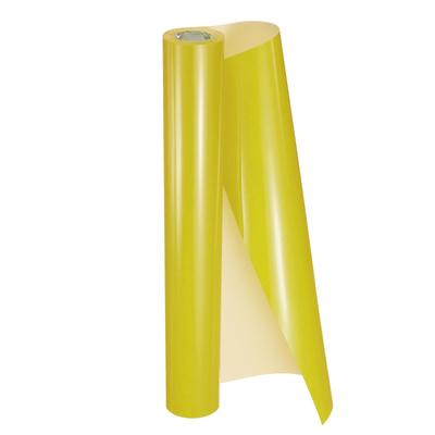 Uxcell HTV Heat Transfer Vinyl, 11.8" X 15ft Roll, PU Light Yellow Iron-On Vinyl for All Cutter Machines, Easy To Cut & Weed