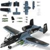 A-10 Fighter 1/72 Plastic Assembly Scale Plane Model (Including Base) Home Ornament Collection Decoration Gift Toys Airplane