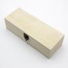 Multi-Compartment Wooden Tea and Gift Box with Four Sections for Storage.