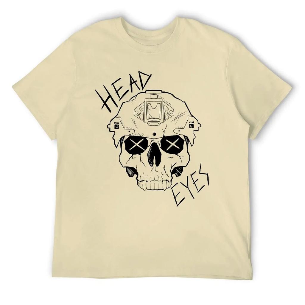 Harajuku Head Eyes Escape From Tarkov Inspired Premium T S T-shirt  Campaign T-shirts Novelty Humor Graphic Home Eur Size