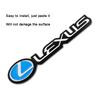 3D Metal Stickers Car Trunk Badge Emblem For Lexus F SPORT LBX NX RX 350h 450h Plug-in Hybrid ES UX 300e GS GX IS LS LX CT LC RC AFG1