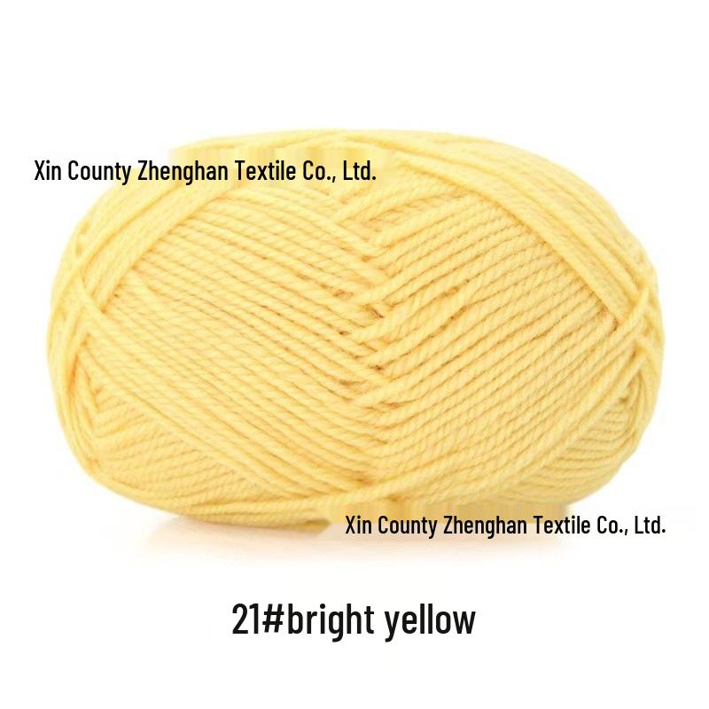 Snowy Velvet 3-Ply Medium Thick Yarn Kit: Knitting Needles, Scarf, Sweater, Baby Yarn, Crochet, DIY Material.