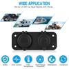 12V USB Socket Panel Quick Charge 3.0 Dual PD USB Car Charger Socket Outlet Cigarette Lighter Adapter for Car Boat RV Motorcycle