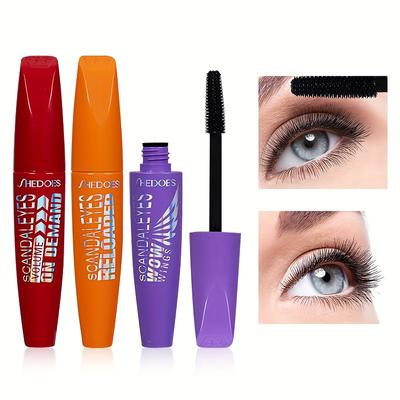 Colorful, Waterproof, Thick, Long-lasting, Non-flaking, Non-smudging Mascara