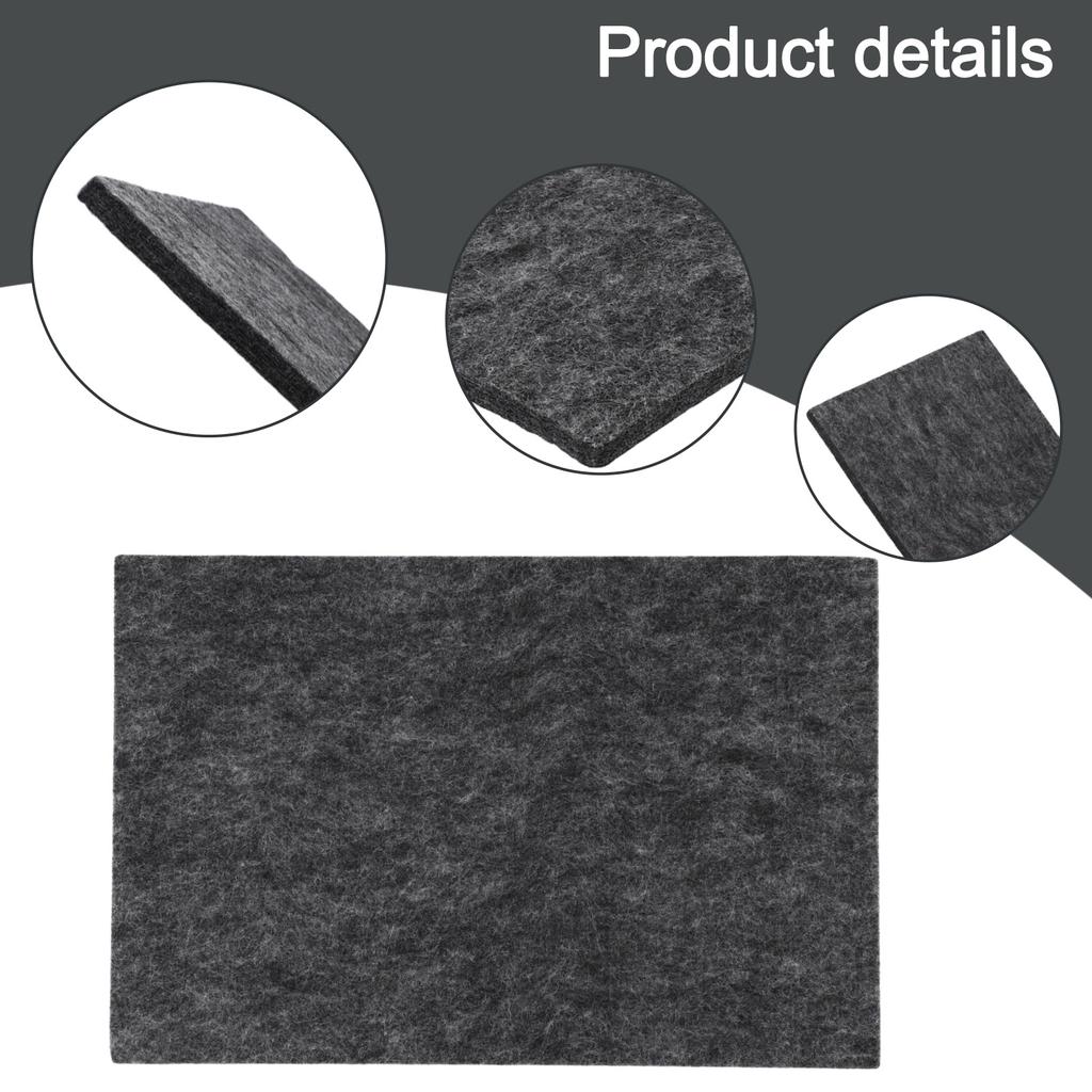 Noise Reduction Felt Pad Effective Sound Insulation and Shock Absorption Perfect for Leather Punching Enhance Work Efficiency