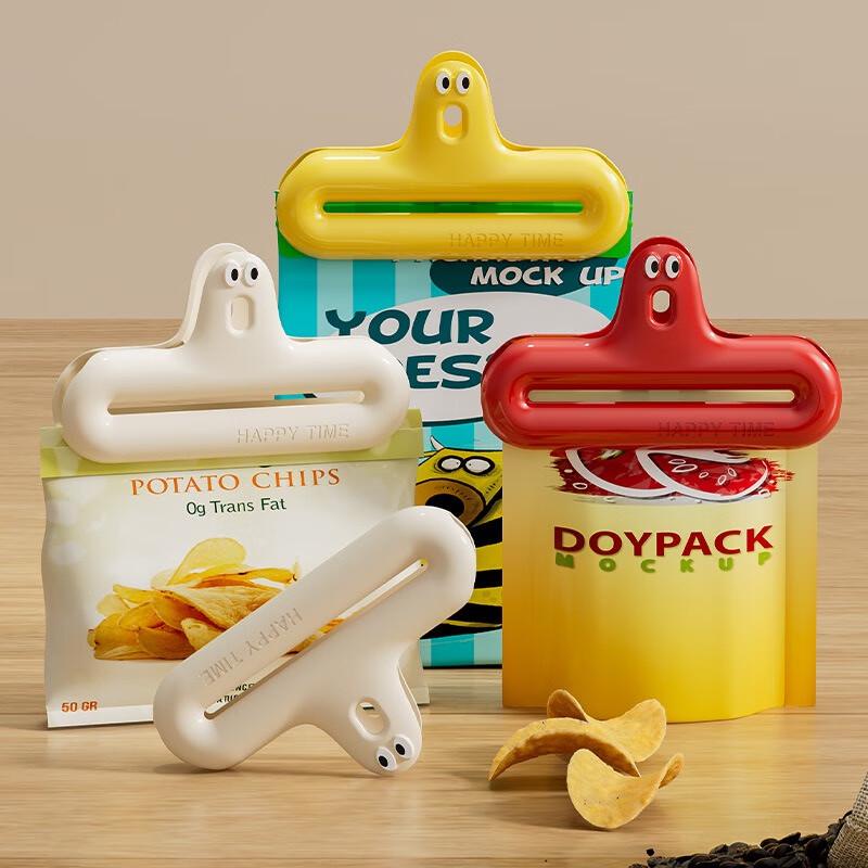 Caterpillar Food Bag Sealing Clips
