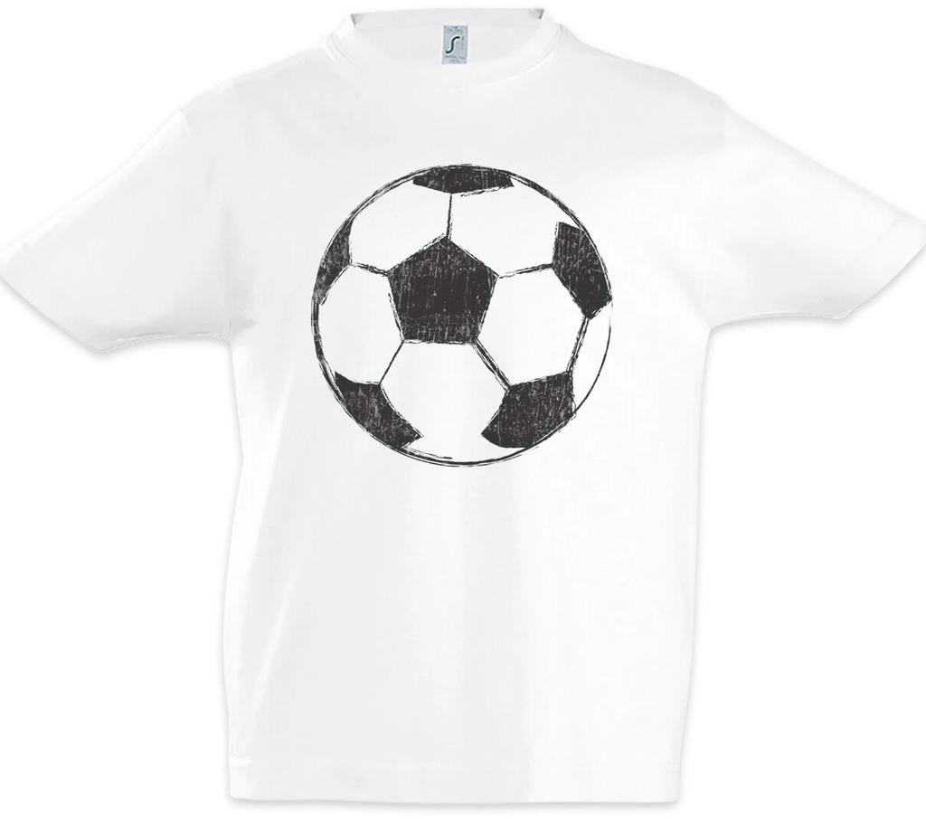 Football I Kids Boys T-Shirt Player Passion Love Addiction Soccer Ball Field