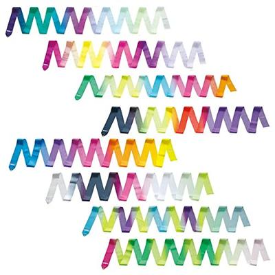 SASAKI Rhythmische Gymnastik Kunst Farbverlauf Band Internationaler Turnverband zertifiziert (5m) AG×025 MJ-715AG-F