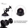 1/4 Zoll Auto Windschutzscheiben Saugnapf Halterung Halterung für Fahren DVR Kamera