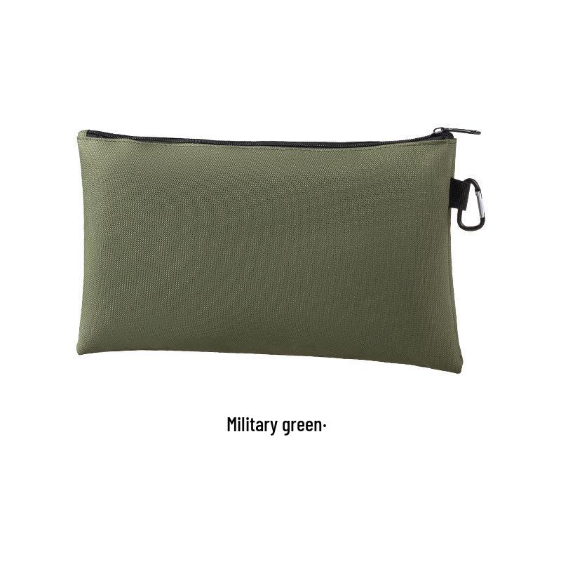 

Scratch-Resistant Oxford Cloth Tool Bag with Hanging Hooks, Large Capacity & Wear-Resistant Portable Zippered Pouch