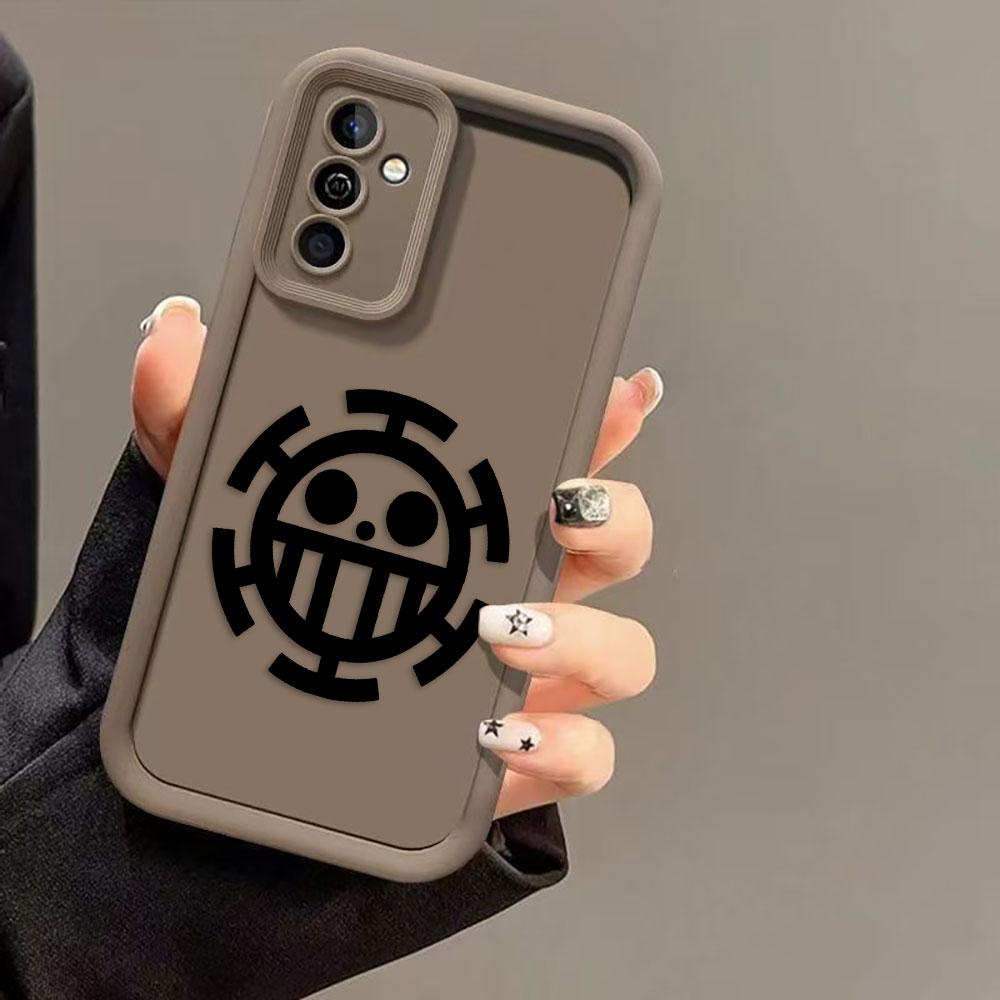 Anime O-One P-Piece LOGO Phone Case For MOTO G9 G24 G32 G34 G52 G54 G56 G60 G75 G84 G85 G86 E32 E40 EDGE 40 50 50F 60E 60 Cover