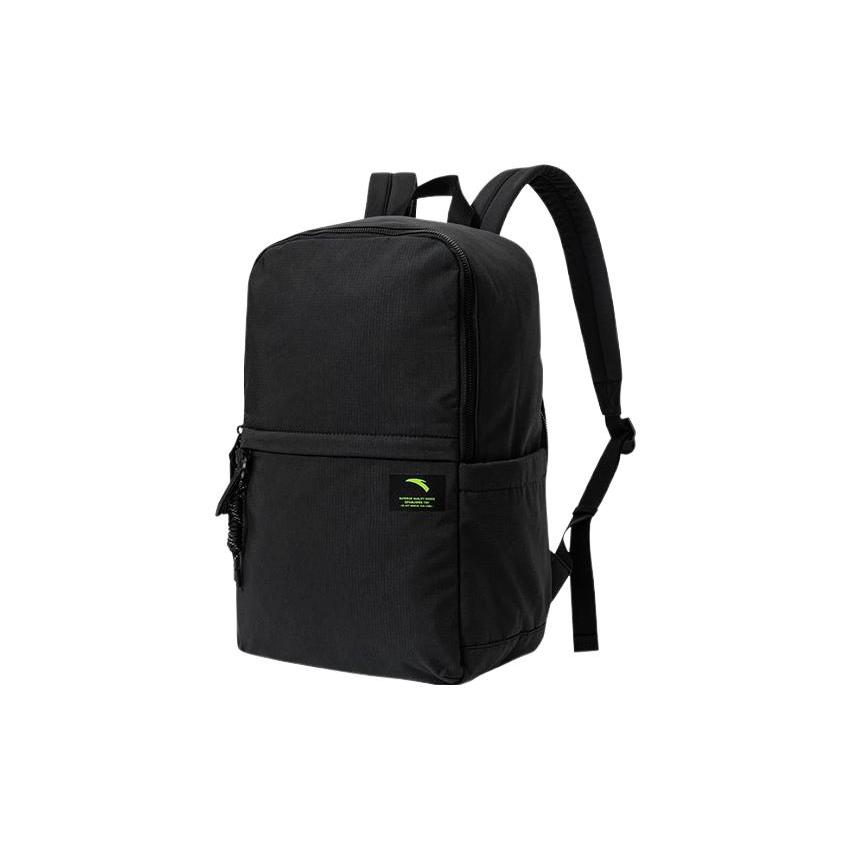 New Anta Variety Training Collection Fabric Backpack Regular Unisex Basic Black 192327155-1