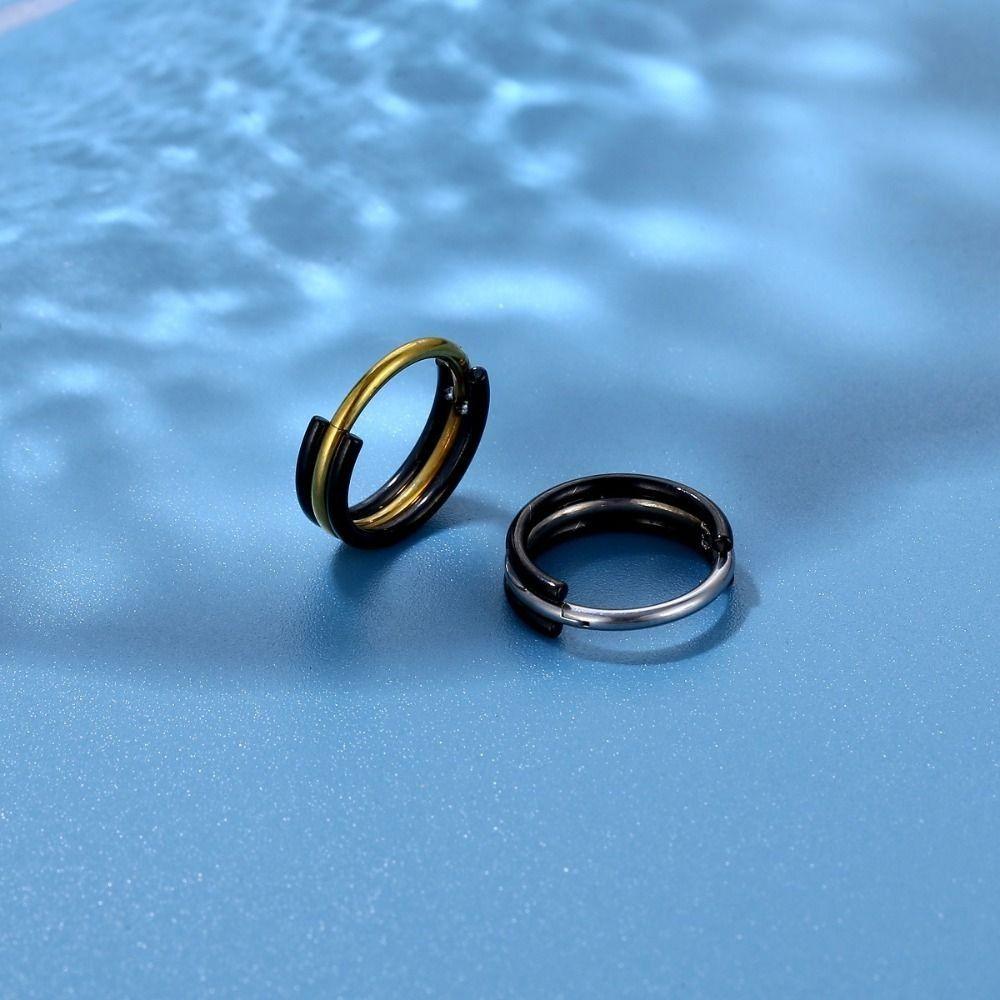 Cartilage Ring Titanium Steel Nose Ring Body Piercing Nose Hoop Septum Clicker  For Women Men