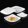 Melamine Square Imitation Porcelain Plate for Hot Pot & Cold Dishes - Commercial Fast Food & Restaurant Tableware