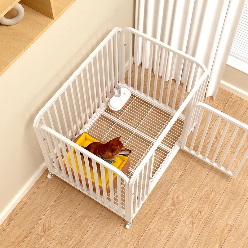 Indoor Pet Dog Fence and Kennel for Small to Medium Breeds