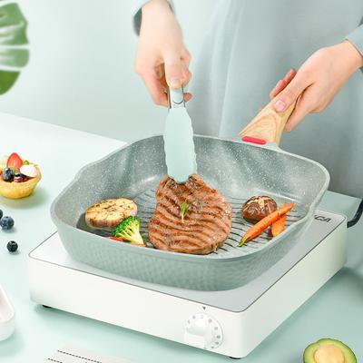 Durable Non-Stick Steak Frying Pans Omelette Saucepan Maifan Stone Skillet Kitchen Cooking Pots Household Cookware Kitchenware