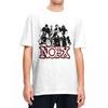 Nofx Muziek Poster T-shirt Heren Amerikaanse Punk Rock Band Vintage 100% Katoen T-shirts Zomer Ronde Hals T-shirt Grote Maten Tops