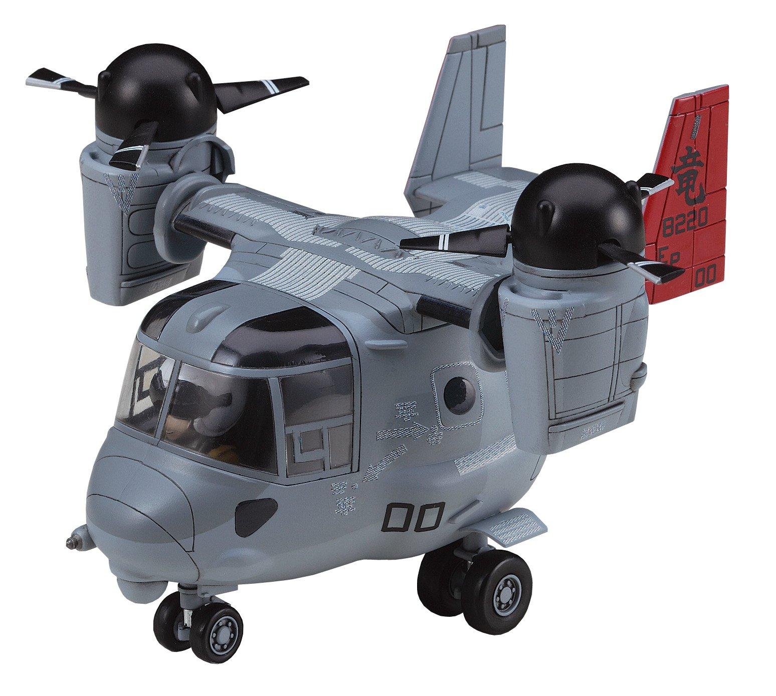 

Hasegawa Egg Plane US Marine Corps Osprey Plastic Model TH25 MV-22 Non-scale чёрный