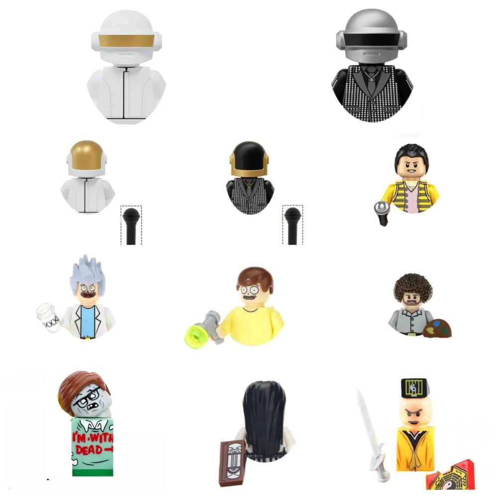 MG0211 MG0212 HN574 HN575 Anime Star Persoană Faimoasă Mini Figurine Jucărie Acțiune Blocuri de Construcție Jucării de Asamblat pentru Copii Cadouri de Ziua de Naștere