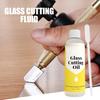 120ml Cutting Oil For Stained Glass Cutter Oil For Glass Drill Bit Multipurpose Mirrors Cutting Tool Fluid Cutter Oil Glass Cut