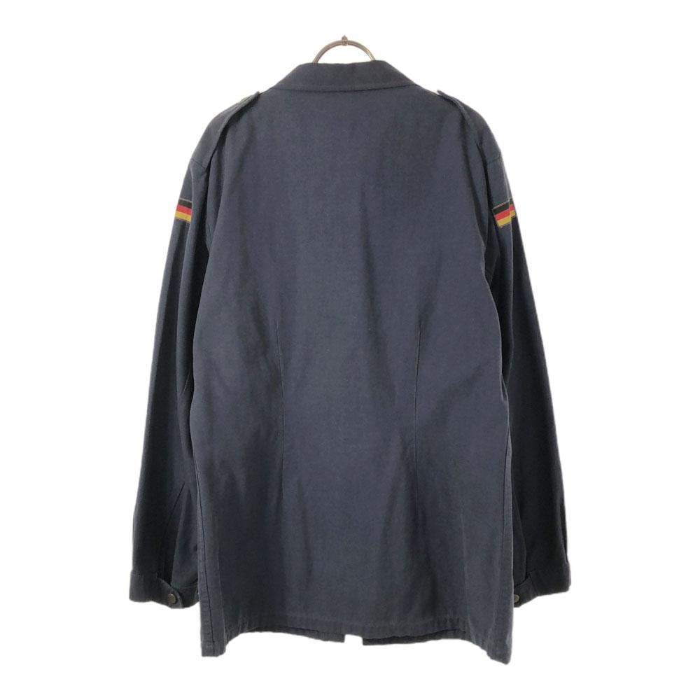 GERMAN MILITARY 80s Wappen Military jacket Navy Old vintage Men's Used