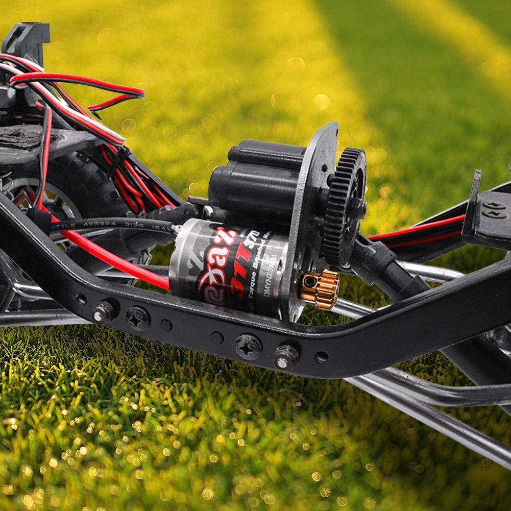 31T 370 Brushed Motor DC Motor High Speed Motor High Torque Electric Brushed Motor for 1/10 1/12 1/14 1/16 1/24 RC Crawler Model