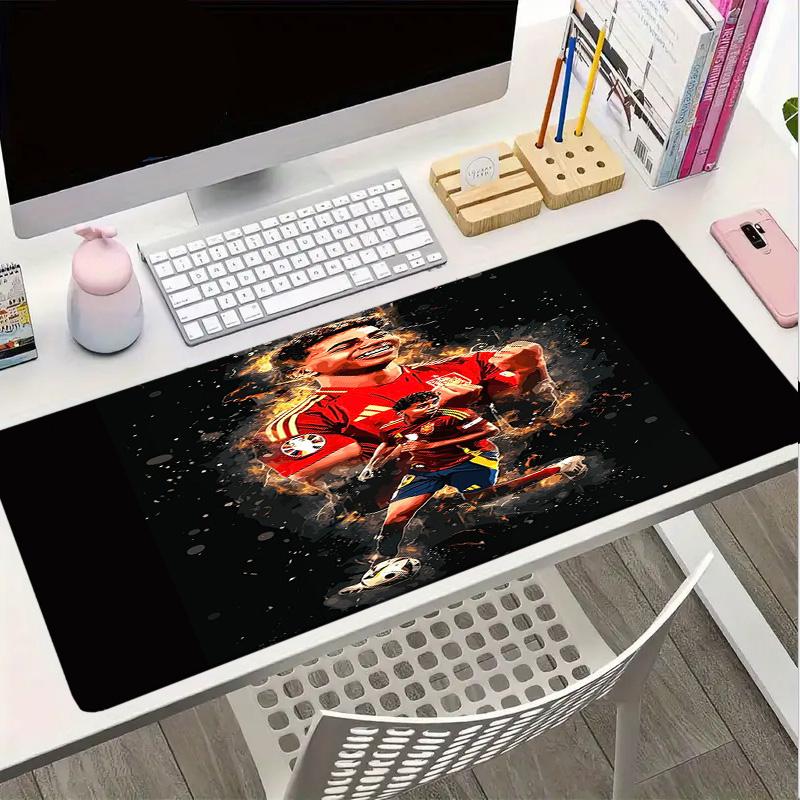 Lamine Yamal Fußball Jubel Mauspads Mauspads, Gaming-Mauspads, Tastaturmatten, Schreibtischdekoration für Computer-Notebook, Fan-Geschenk, Geburtstagsgeschenk