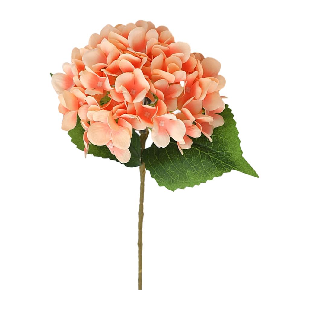 Single Artificial Hydrangea Flower - Elegant Home Living Room Decoration And Wedding Bouquet