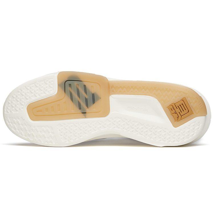 Anta Bastard Textile, Synthetic Leather Slip Resistant Cushioning Abrasion Resistant Lightweight Low Top 112138082S-1