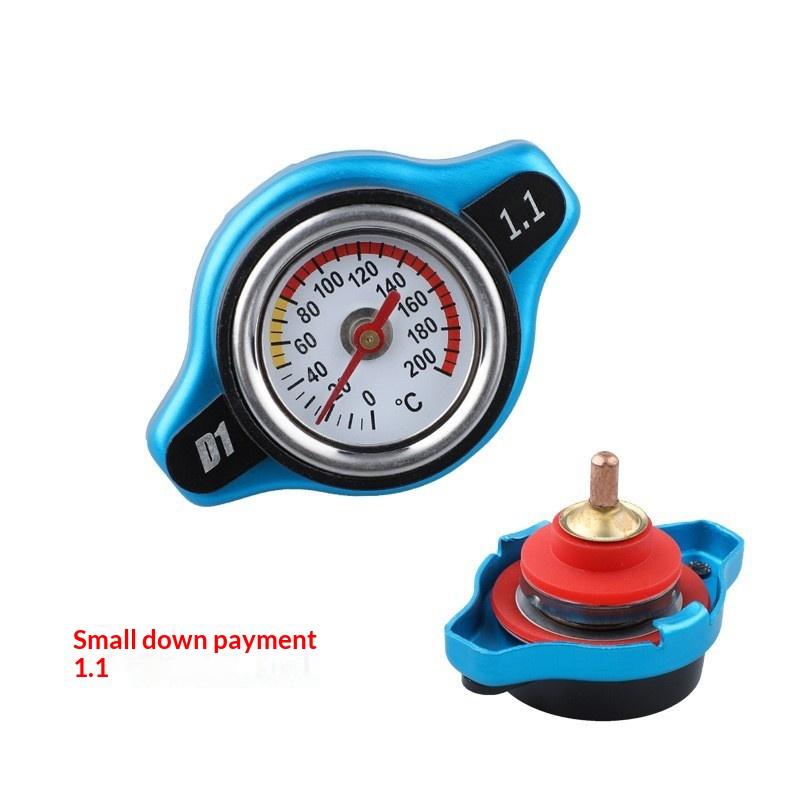 0.9Bar 1.1Bar Big Or Small Head Motorcycles Car Thermost Radiator Cap Cover Water Temperature Gauge Cover Utility Safe