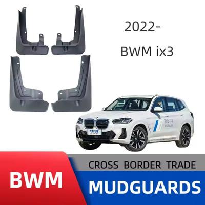 Para BMW iX3 G08 2022 2023 Guardabarros Solapas de Barro Protección Antisalpicaduras Aletín de Aleta Ruedas Delanteras Traseras 4 Piezas Estilo de Coche
