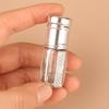 3Pcs 12ml Essential Oil Roller Bottle Refillable Perfume Bottle Glass Roll-On Essential Oil Bottle Cosmetics Container