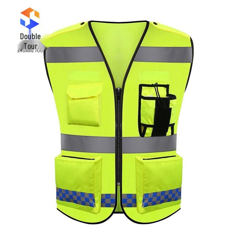 Upgraded Multi-Pocket Reflective Cycling Vest