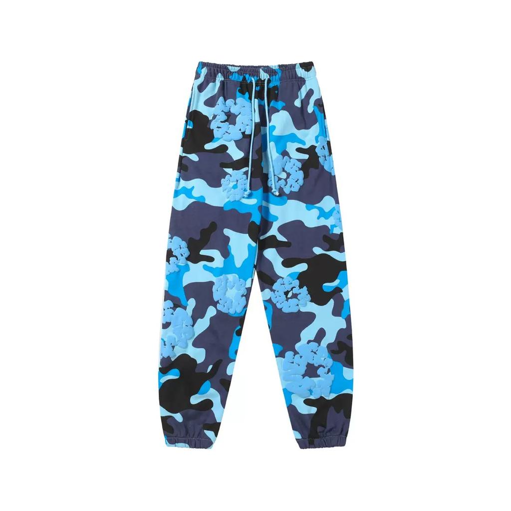 DRIPX Fashionable Foam Printed Camouflage Sanitary Pants, European and American Fashionable Men's Pants