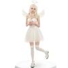 New Dark and White Angel Costumes, Black and White Elf Costumes, Cosplay, Masquerade, Halloween Costumes