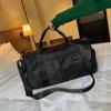 Short Distance Travel Luggage Bag Oxford Large Capacity Handbag Zipper Gym Shoulder Bag  Business