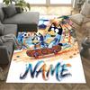Halloween Night Adventure Personalized Name Floor Mat Suitable for Balcony Hallway Kitchen Living Rooms Anti-slip Rug Anime Office Decor
