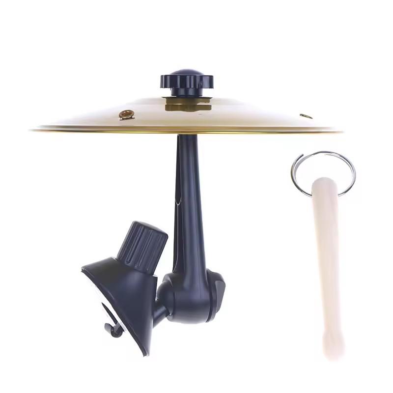 Car Crash Cymbal With Drum Sticks Air Vent Mini Drum Car Hand-shooting Cymbals Car Drum Cymbal Air Vent Musical Instrument