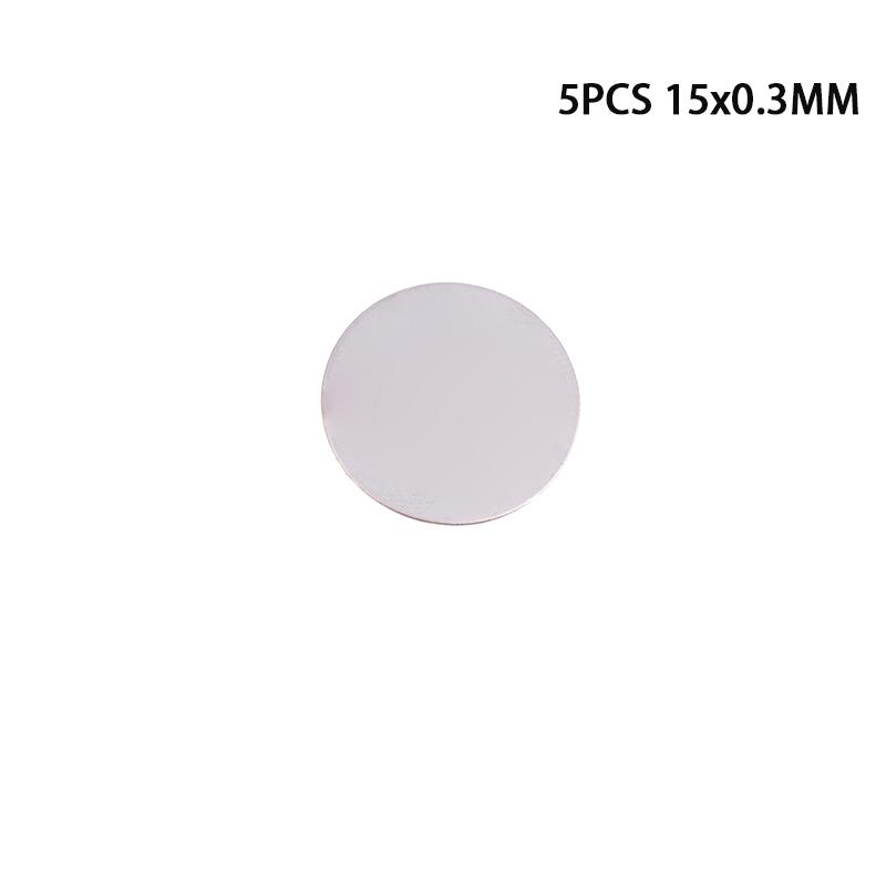 5 Stück Magnetische Autotelefonhalterung, starke magnetische Metallplatte, selbstklebender Ersatz für die Rückseite des Telefongehäuses, kreisförmige Magnetaufkleber