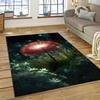 HD Pretty Flower Daisy Rose Chrysanthemum Carpet Rug for Home Living Room Bedroom Sofa Doormat Decor,Kids Area Rug Non-slip Mat