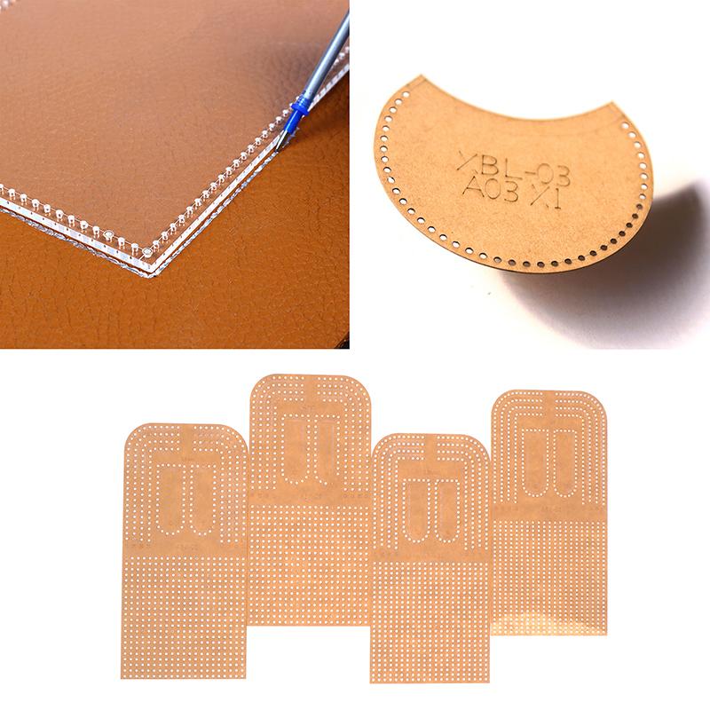 Akrylové děrovací pravítko, polohovací vrtací pravítko, kožené řemeslo, patchwork, výpočetní šablona, ​​šablona, ​​šicí nástroj pro kutily