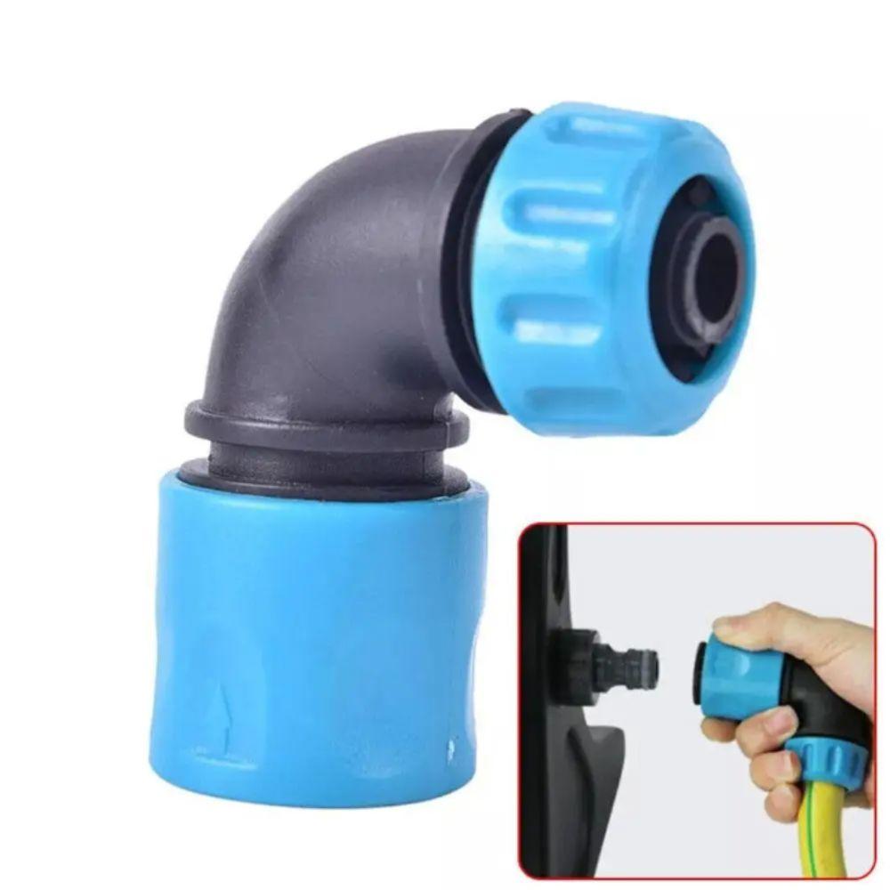 16mm Size Water Hose Elbow 90° Elbow Quick Connector 1PCS Hose Adapter Car Wash