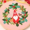 Handmade Christmas Embroidery Kit Colorful Embroidery Set Cross Stitch Set  Beginner