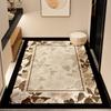Brown Leaves Autumn PVC Leather Rug Waterproof Oil-proof Stain-resistant Kitchen Carpet Large Area Non-slip Floor Mats Alfombra