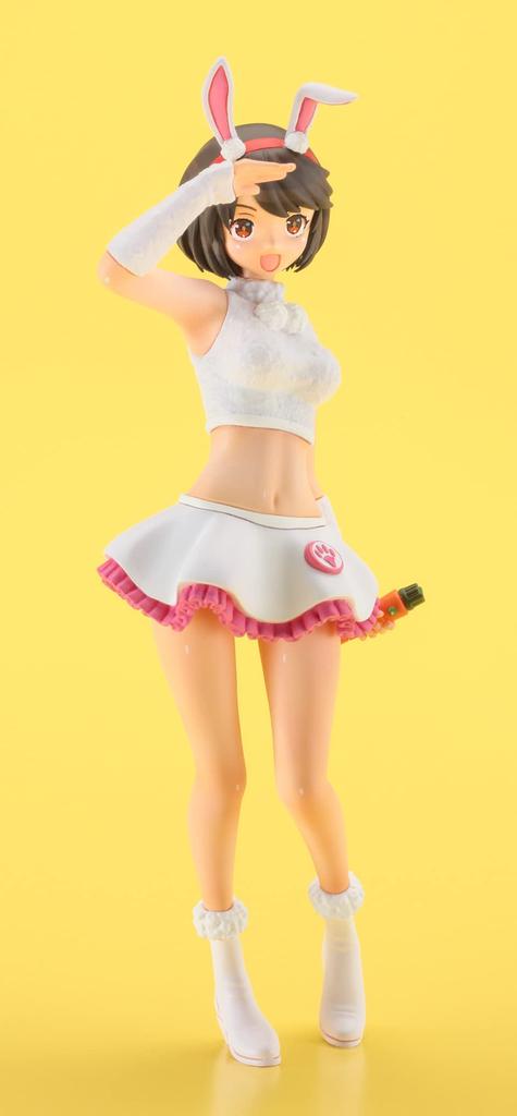 Hasegawa Коллекция Egg Girls Рей Хасуми Неокрашенный смоляной набор SP550 1/12 №35 (Кролик)