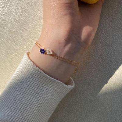 Primaute [2set]FLOWER BEAD BRACELET