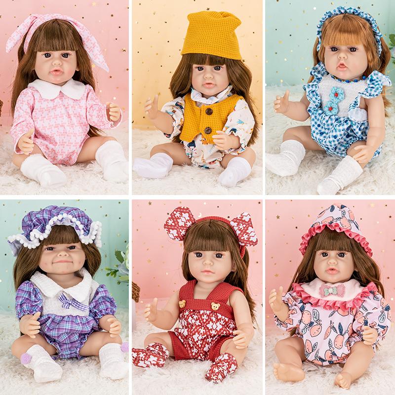 30cm Reborn Doll Simulation Comfort Baby Doll Vinyl Soft Rubber Doll