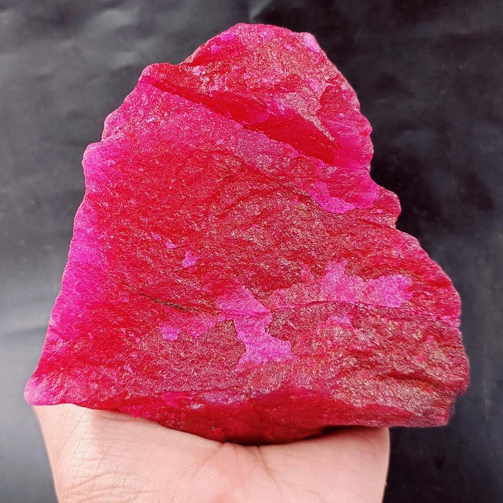 Uncut Red Rough 5000 Ct Natural 1 Kg Red Ruby Rough CERTIFIED Loose Gemstone Br-11-sa