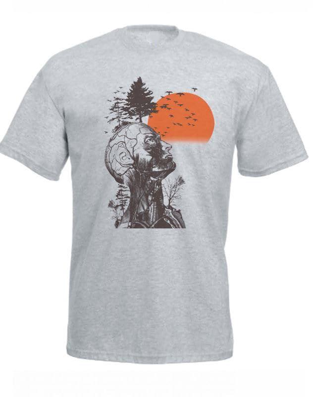 Adults Hangover Alan Huunisex Tree Stag Do Movie Party Night Unisex Grey TShirt 2XL